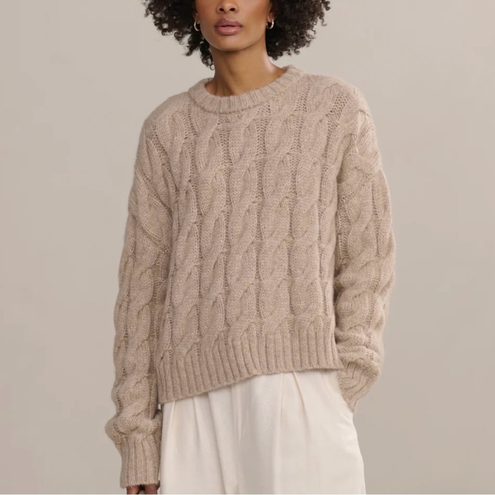 Jenni Kayne Cable Serena Crewneck